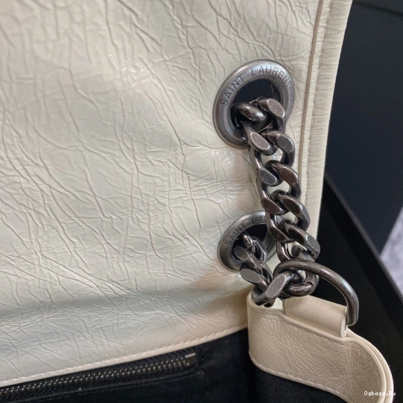 YSL LEATHER-28*20*8CM NIKI MEDIUM IN VINTAGE 0707